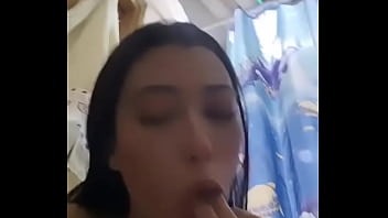 Nasty latina teen can't stop puking and getting sick