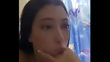 Nasty latina teen can't stop puking and getting sick