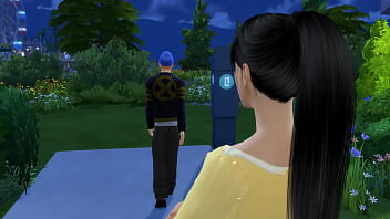 Asian fucked by huge latino cock