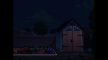 Diane sex all night in the barn