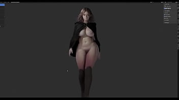 Melina animation test by gb