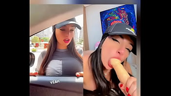 Public taking macdonald's service to a next level hot roleplay here