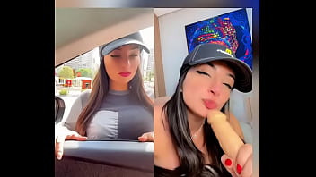 Public taking macdonald's service to a next level hot roleplay here