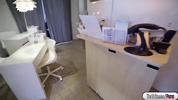 Karlie Is Giving A Massage With An Extra Service Jmac Barges In Karlies Client Ran Off And So She Losses Her Money Jmac Helps Her Out And Lets Her Suck His Dick And Fucks Her Right In The Massage Room thumbnail