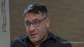 Marriage revival threesome with euro milf