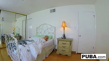 Blonde babe gets filled with cum