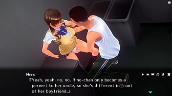 Woman secretly nymphomaniac cheats on her boyfriend with an older guy 1