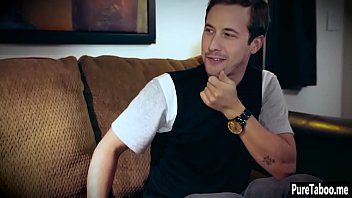 Horny babe sucked big hard cock