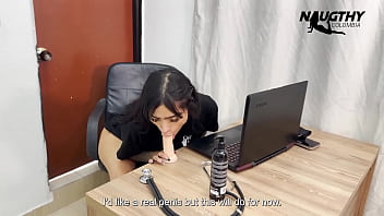 I masturbate in the office while i wait for my new patient