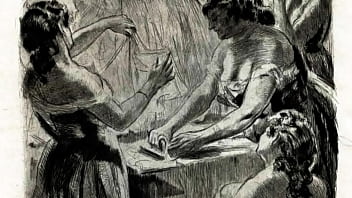 Retro erotic drawings