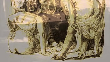 Retro erotic drawings