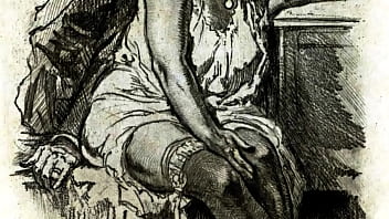 Retro erotic drawings