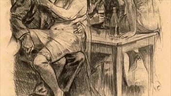 Retro erotic drawings