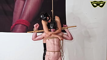 Humiliating slave training with emotional torment