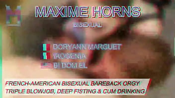 Filmed in lilith lix’s sexirogenia leads us like dogs teasing doryannmarguet and me before feeding us to bi d