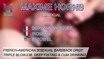 Filmed in lilith lix’s sexirogenia leads us like dogs teasing doryannmarguet and me before feeding us to bi d