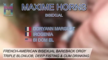 Filmed in lilith lix’s sexirogenia leads us like dogs teasing doryannmarguet and me before feeding us to bi d