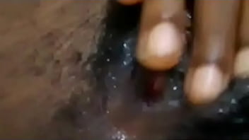 She all wet and touching herself for me