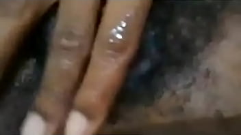 She all wet and touching herself for me