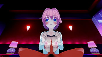 Sayori thighfuck boobjob Sayori thighfuck boobjob