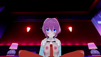 Sayori thighfuck boobjob