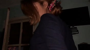 Full load on her ass