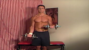 18 yr old reese rideout working out