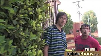 Busty black babe bubble bath group cocksuck 4