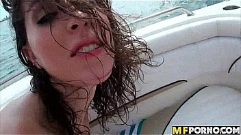 Lost at sea with only a hot latina to fuck 4