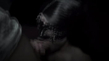 Deepthroat from a tiny little slut for