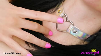 Camera ready cutie naked close up