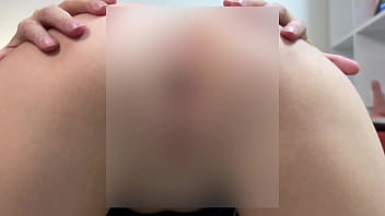 Hot maid gaping pussy and ass spread close up