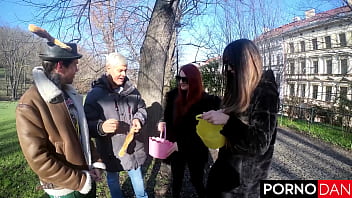 Mia trejsi’s pussy cracked open by dicks like easter egg in orgy