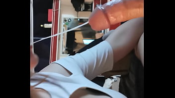 She swallows the whole thing