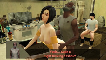 Cuckold husband shares wife in a homeless shelter ddsims