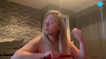 Getting ready with my tits out