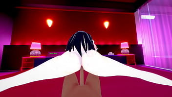 Pov 3d albedo pleasures your dick