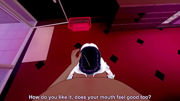 Pov 3d albedo pleasures your dick