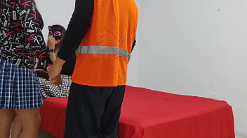 Antonella fucks her sister's boyfriend with her present what a slut