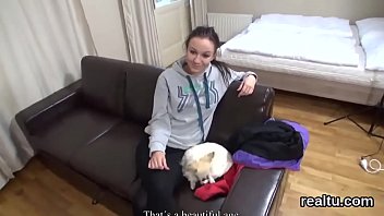 Flawless czech teenie was teased in the supermarket and drilled in pov