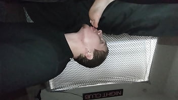 Jerking off while secretly and sucking lol toes