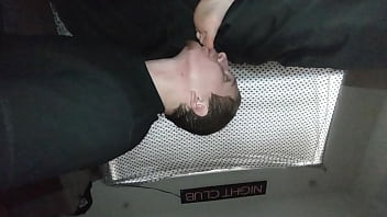 Jerking off while secretly and sucking lol toes