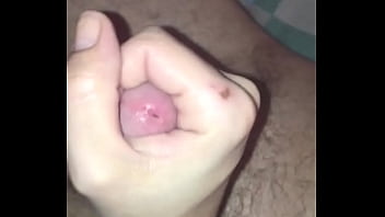 Giving justin his bed time handjob