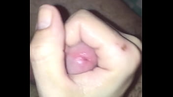 Giving justin his bed time handjob