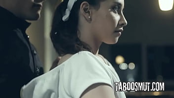 Law enforcer fucks brunette housewife in dystopian future