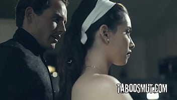 Law enforcer fucks brunette housewife in dystopian future