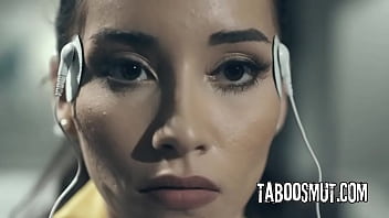 Law enforcer fucks brunette housewife in dystopian future