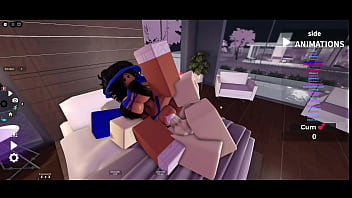 Pounding a cumdump roblox girl in my mansion