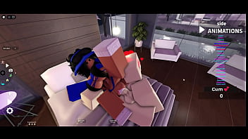 Pounding a cumdump roblox girl in my mansion