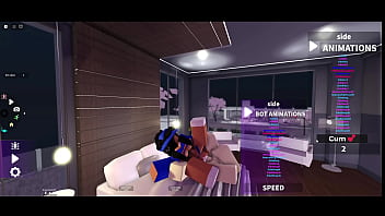Pounding a cumdump roblox girl in my mansion